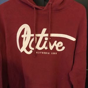 Active Ride Shop hoodie red